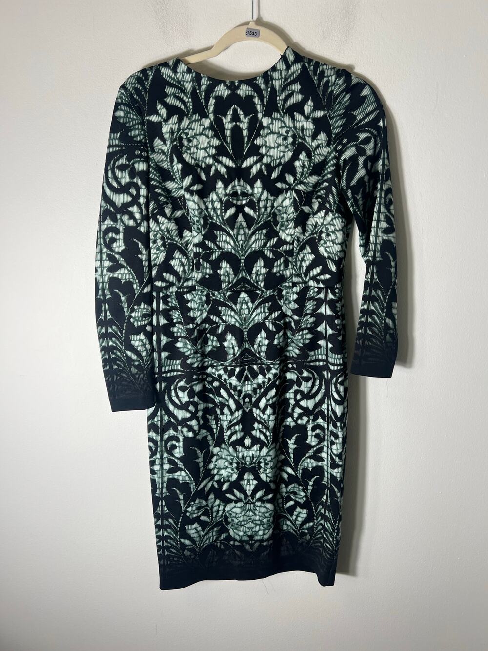 Maggie London Petite Long Sleeve Midi Dress Sz 8P